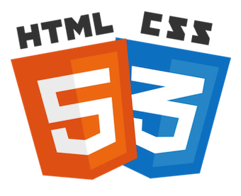 Html and css logos
